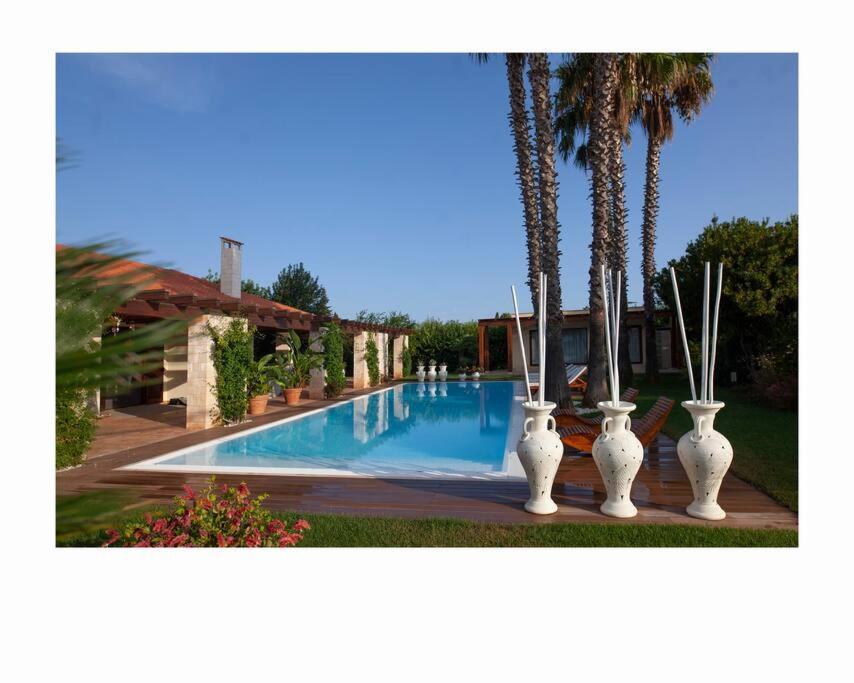 Spaziosa Villa Con Piscina E Giardino, بولينيانو آ ماري المظهر الخارجي الصورة